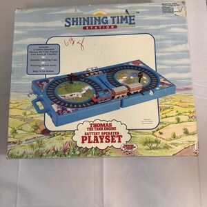 Vintage 1992 Thomas The Tank Engine & Friends Playset Case Track Set READ